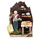 Man selling cheese measuring 10cm, animated nativity figurine s1