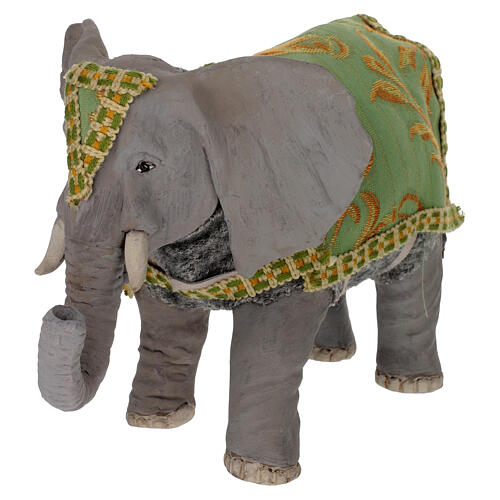 Elefant 12cm bewegliche Krippenfigur 2