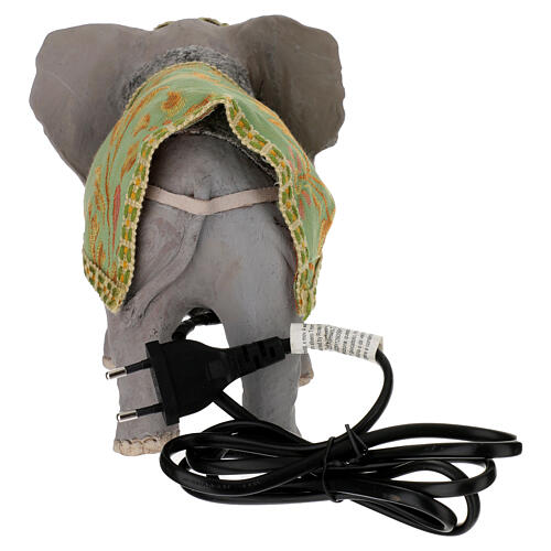 Elefant 12cm bewegliche Krippenfigur 4