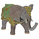 Elefante con movimento 12 cm presepe napoletano s3