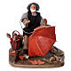 Moving umbrella maker 12 cm  Neapolitan nativity scene s1