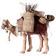 Camelo com movimento para presépio napolitano com figuras altura média 12 cm s1