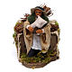 Zampognaro 10 cm con movimento presepe napoletano s1