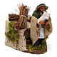 Zampognaro 10 cm con movimento presepe napoletano s3