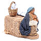 Moving woman breastfeeding 10 cm Neapolitan nativity scene s3