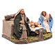 Moving Nativity Scene 10 cm for Neapolitan nativity scene s3