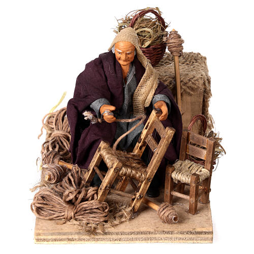 Moving chair fixer 10 cm for Neapolitan nativity scene 1