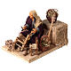 Moving chair fixer 10 cm for Neapolitan nativity scene s2
