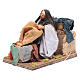 Moving laundress 14 cm for Neapolitan nativity scene s2