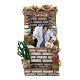 Pharmacist 10 cm with movement in terracotta s1