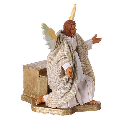 Moving angel 12 cm for Neapolitan nativity scene 2