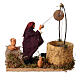 Moving man at the well 12 cm for Neapolitan nativity scene s3