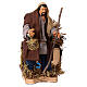 Moving man with lantern 12 cm for Neapolitan nativity scene s1