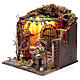 Moving fruit vendor scene 12 cm for Neapolitan nativity scene s2