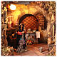 Woman sweeping home for Neapolitan Nativity scene, moving statue s2
