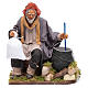 Moving ricotta cheese maker 30 cm for Neapolitan nativity scene s1