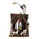 Pastor ovejas en movimiento pesebre Nápoles 8 cm s1