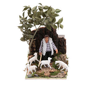 Crèche Napolitaine: Berger en mouvement crèche de Naples 8 cm