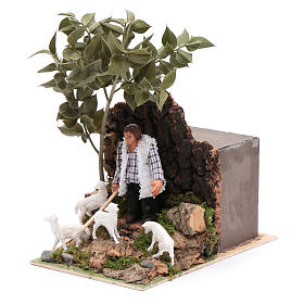 Crèche Napolitaine: Berger en mouvement crèche de Naples 8 cm