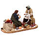 Animated Old Couple Spinning Yarn 12 cm Neapolitan Nativity s3