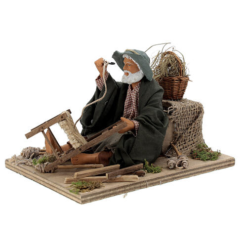 Animated chair fixer, 14 cm Neapolitan nativity 2