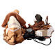 Camel driver and camel  in movement 24 cm for Neapolitan nativity scene s6