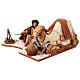 Camel driver and camel  in movement 24 cm for Neapolitan nativity scene s5