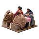 Tavolata 4 personaggi presepe 24 cm Napoli s1