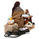 Granny telling stories, animated scene for Neapolitan Nativity Scene with 30 cm characters s5