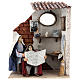 Neapolitan nativity scene moving barber 10 cm s1