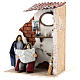 Neapolitan nativity scene moving barber 10 cm s3