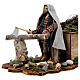 Neapolitan nativity scene wood cutter with ax 14 cm s2