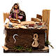 Neapolitan nativity scene woodcutter with movement 12 cm s1