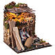Tonnelier mouvement crèche 12 cm Naples éclairage et tonneau s3