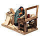 Neapolitan nativity scene moving carpenter 10 cm s2