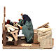 Neapolitan nativity scene moving carpenter 10 cm s3