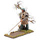 Neapolitan nativity scene farmer 24 cm s2