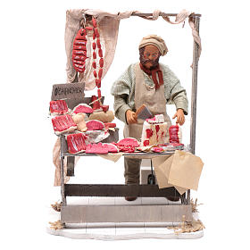 Crèche Napolitaine: Boucher mouvement 24 cm crèche napolitaine