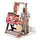 Neapolitan nativity scene moving butcher 24 cm s2