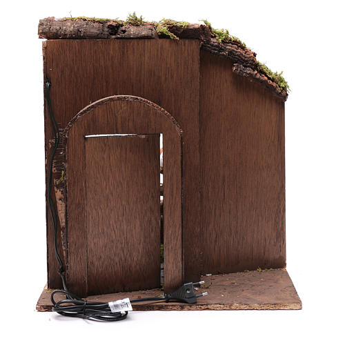 Scène pain mouvement 24 cm crèche napolitaine 4