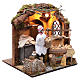 Scène pain mouvement 24 cm crèche napolitaine s3