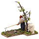 Moving farmer 10 cm Neapolitan Nativity scene s2