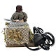 Moving blacksmith 10 cm Neapolitan Nativity Scene s5