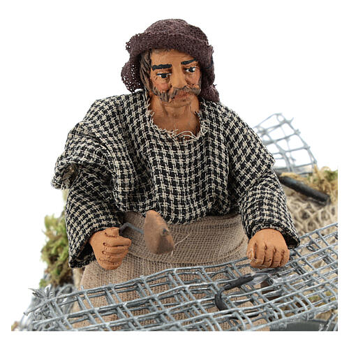 Kowal ruchoma figurka, 10 cm, szopka neapolitańska 2