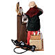 Moving milkmaid with stand and milk buckets 30 cm Neapolitan Nativity Scene s7