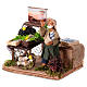 Moving fishmonger with stand Neapolitan Nativity Scene 10 cm s4