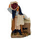 Moving shepherd with bags of seeds for Neapolitan Nativity Scene 10 cm s1