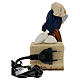 Moving shepherd with bags of seeds for Neapolitan Nativity Scene 10 cm s4