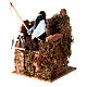 Fisherman on Cliff movement for 12 cm nativity s2