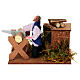 Woodcutter movement for 12 cm nativity scene s2